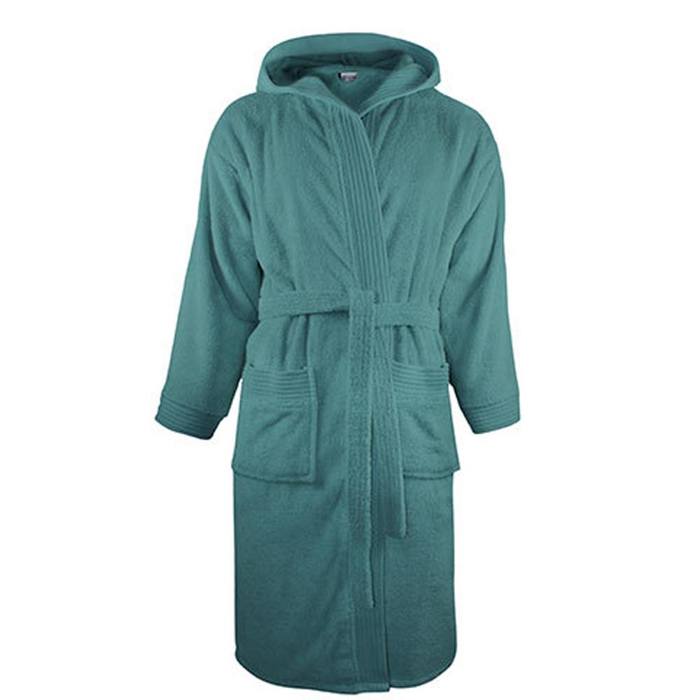 The One Towelling Unisex Adult Hooded Dressing Gown