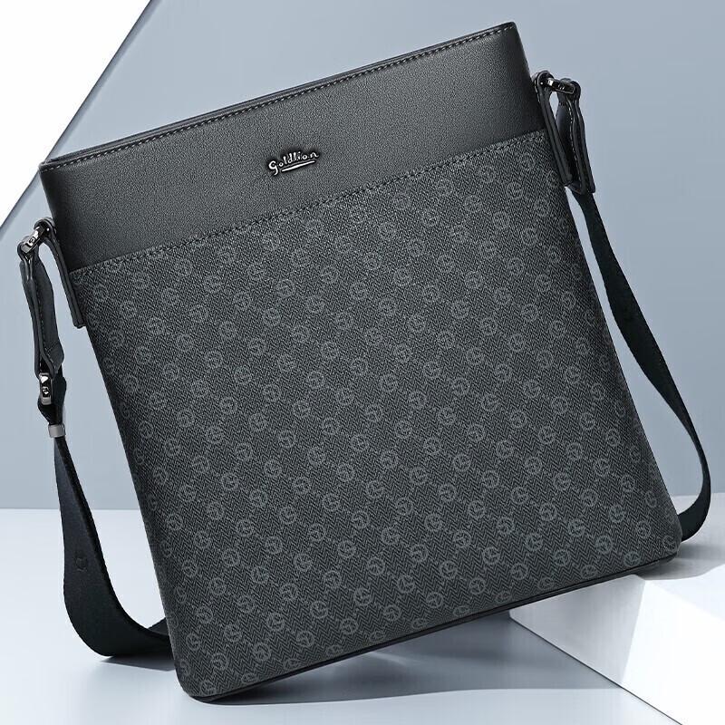 

Goldlion Men s PVC Business Shoulder Bag