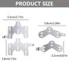 K1AE 18650 Polygonal Battery Nickel Sheet Nickel Plated Steel Plates Spot Welding