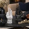 Yogaraum Spirituelle Dekoration Handlinienlehre Hand Räucherhalter, Harzstatue, Dekoratives Einzigartiges Geschenk für Freunde Räucherstäbchen Antike Mystische Handskulptur