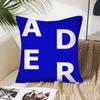 1pc Brand Ader Error Pillow Case Square Pillow Bedroom Sofa Leisure Comfort Cushion Car Living Room Home Decoration