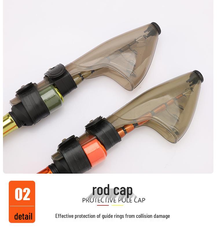 Tragbare Ultrakurze Teleskopische Mini-Spinnrute für Fliegenfischen