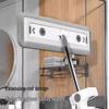 2025 Stainless Steel Chenille Flat Mop - Hand-Free, Dual-Use for Dry & Wet Cleaning