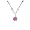 December Birthstone Rhinestone Pendant Necklace - European Women's Fashion
