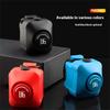 Bike Electronic Horn 110dB Type-C Charging Warning Safety Bicycle Mini Alarm for MTB Handlebar of 22-31.8mm
