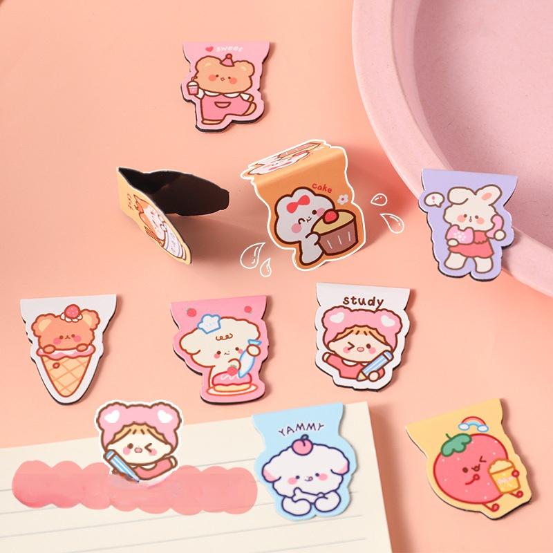 Bookmark Set Cute Cute Book Markers Magnetic Bookmarks Magnetic Kawaii Bookmarks For Reading Accessory Bookworm Gift Stationery