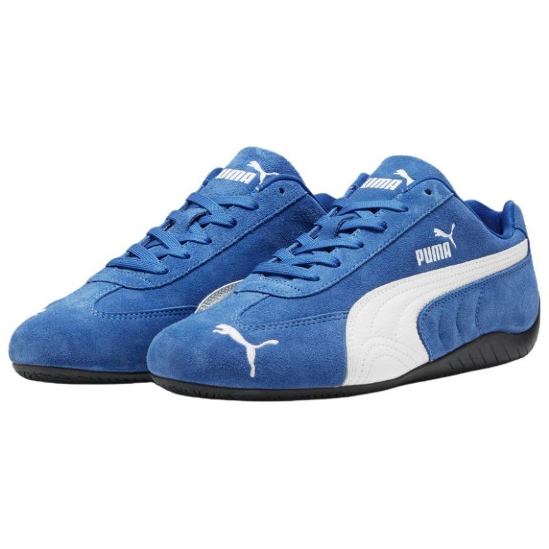 Puma Speedcat Unisex Low Racing Casual Shoes Blue White 406329-18