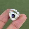 Copper Charoite Ring 925 Sterling Silver Ring Designer Gemstone Jewelry Handmade Ring Gift For Dad Birthstone Jewelry Available In Ring Size