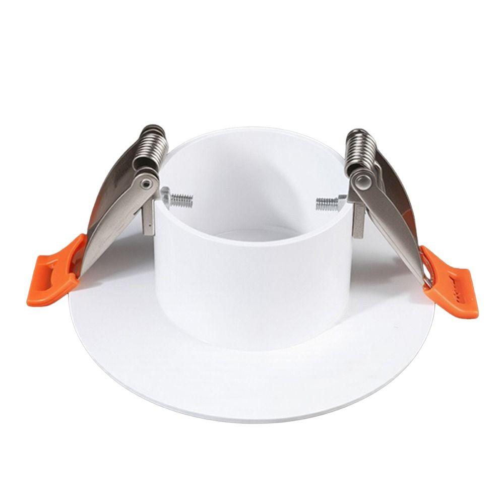 New 50-85mm Air Conditioning Hole Cover White Round Hole Cover Plate Plastic Hole Plug Enhanced Concealment