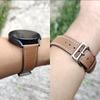 Exquisite leather band For Samsung Galaxy Watch 8 strap 40mm 44mm metal buckle Bracelet correa Galaxy Watch 8 classic 46mm bands
