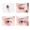 10PCS Multi-Color Double Head Latex Sponge Eyeshadow Stick Multi-Functional Portable Short Stick Makeup Brush Eyeshadow Brush