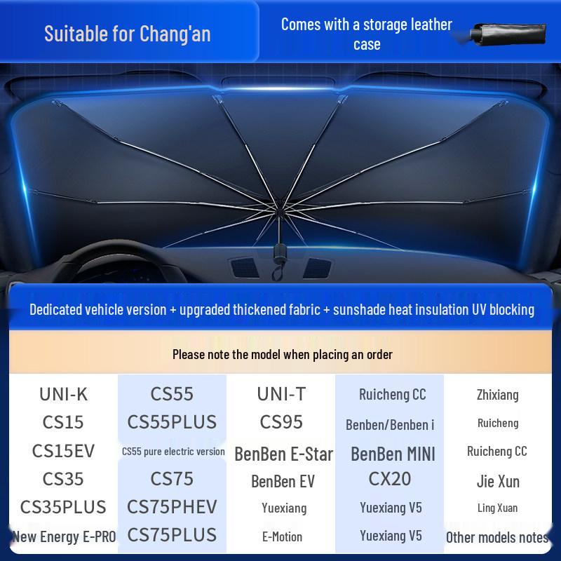 Car Sunshade for Window, Interior Protection, Heat Insulation, Sun Blocker, and Windshield Shield Cover