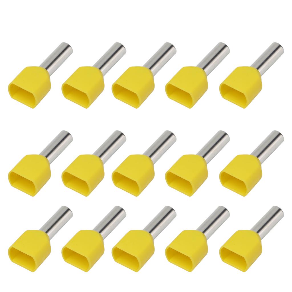 100 Stück Aderendhülsen Isolierte Crimp-Drahtklemmen-Set-Kit für Maschinenausrüstung TE4012