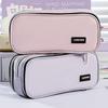 Large Capacity Pencil Case Zipper Design Stationery Organizer High Aesthetic Pen Bag  School Office