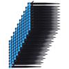 100Pcs/Bag Drip Irrigation Emitters 18cm Universal 360 Degree Drip Sprinkler Head for 4/7mm Tube