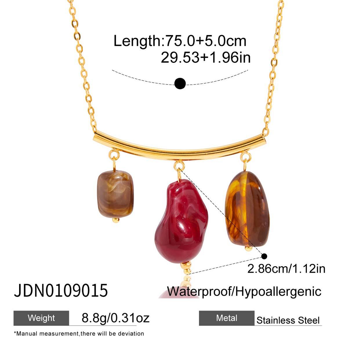 

Оригинальные ретро цветные смоляные аксессуары для ожерелья, нишевая бижутерия класса люкс