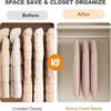 Clear Hanging Dustproof Cover for Wardrobe Down Jackets
