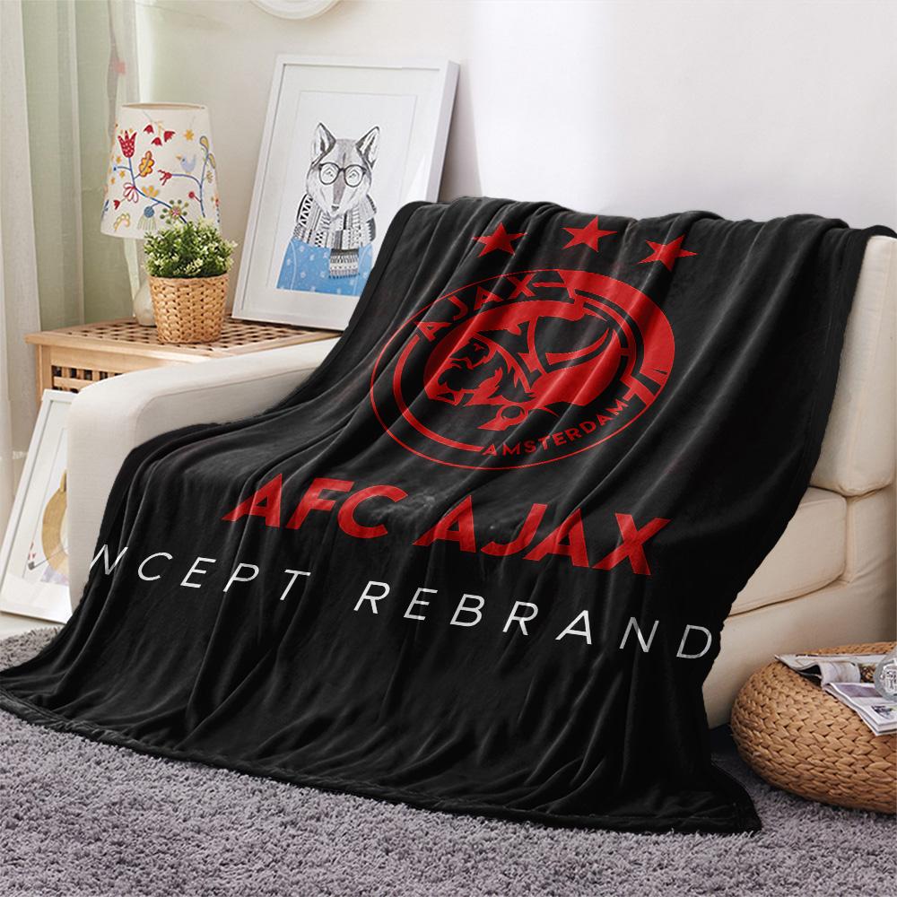 AFC Ajax Amsterdam FlAannel Blanket, High quality Comfortable for All Seasons, Home Decor, Warmth and Comfort