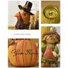 Halloween Miniature Pumpkin Figurines Pumpkin Halloween Table Top Fireplaces Shelf Decorations Home Display