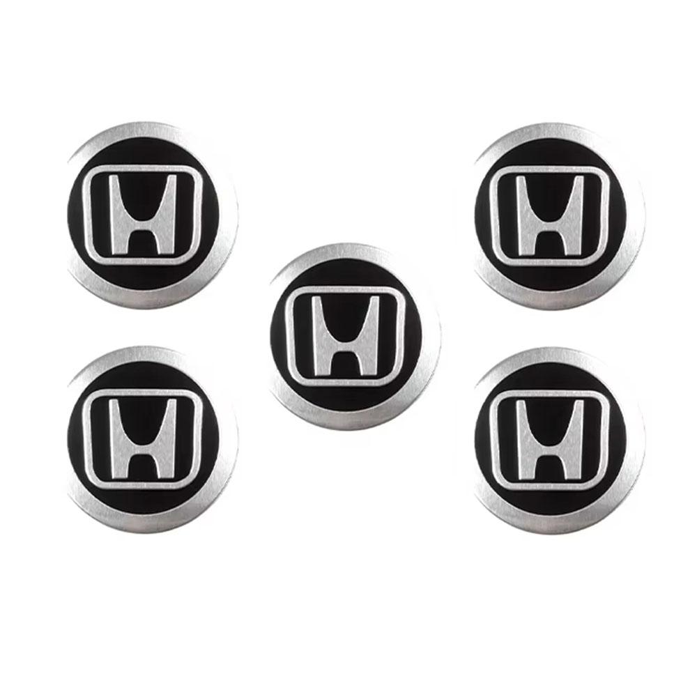 zqfdr10 5/10pcs 55mm Aluminum Car body decoration stickers circular 3D Motorcycle Decal For Honda CRF CB CR XR CRM CBR 1100XX 1000F CBR