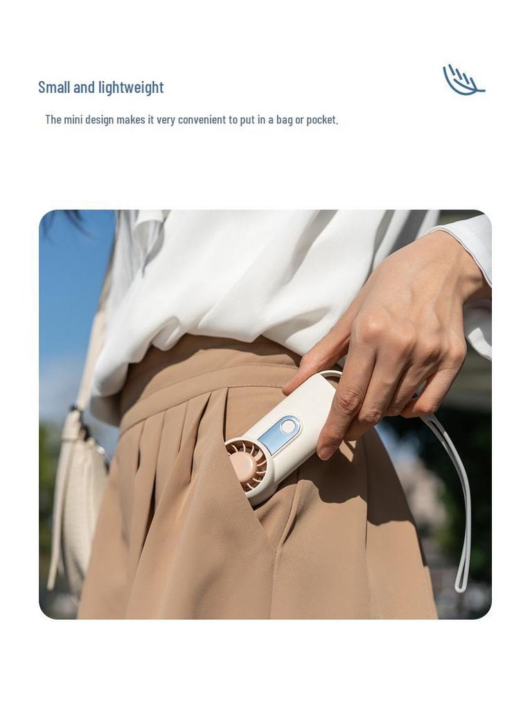 Mini Pocket USB-Charging Portable Fan - High-Speed, Strong Wind