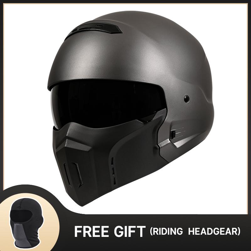 2026 New Arrival DOT Approved Full Face Helmet Scorpion Motorcycle Helmets Built-in Lens Four Seasons