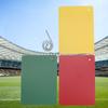 Referee Penalty Cards, Green, Yellow, PP Material, Portable, Flexible, Versatile, for Entertainment,