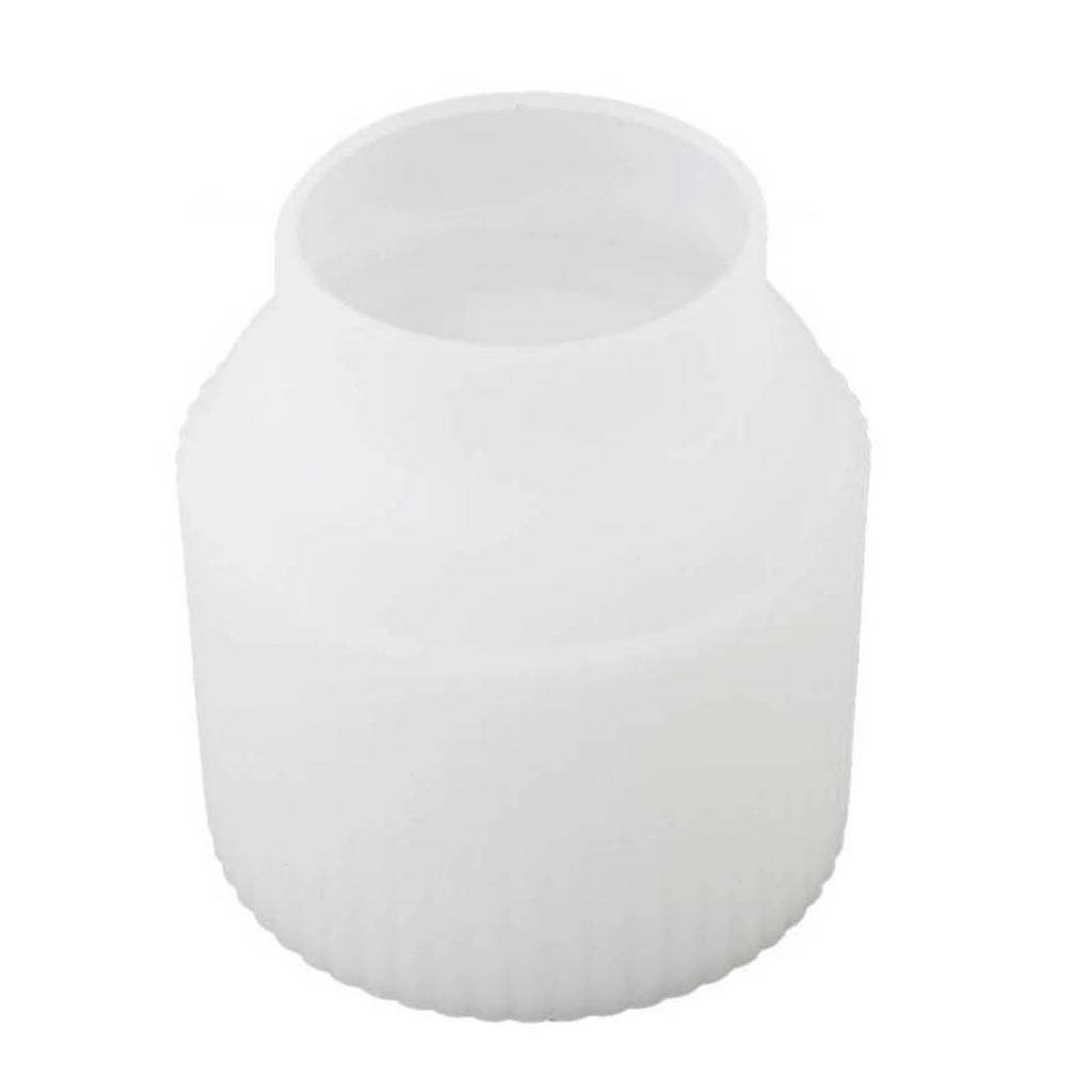 Tea Cup Shaped Silicone Mold Jar Silicone Mold Non stick Easy to Demold for Making Jar Pot Plasters DIY Resin Casting