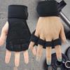 Unisex Half-Finger Fitness Gloves with Grip Straps for Pull-up, Dumbbell, Deadlift & Barbell Support