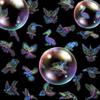 50 Transparent Laser Bird Series Petdiy Water Cup Notebook Sticker Laser Sticker