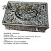 Timeless Vintage Style Decor Automatic Pop Up Bird Music Box with Mechanical Singing Bird, Gold Alloy Thoughtful Gift for Birthday Jewelry Featuring