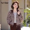 Yalu Women's Autumn Hooded Jacket & Pants Set