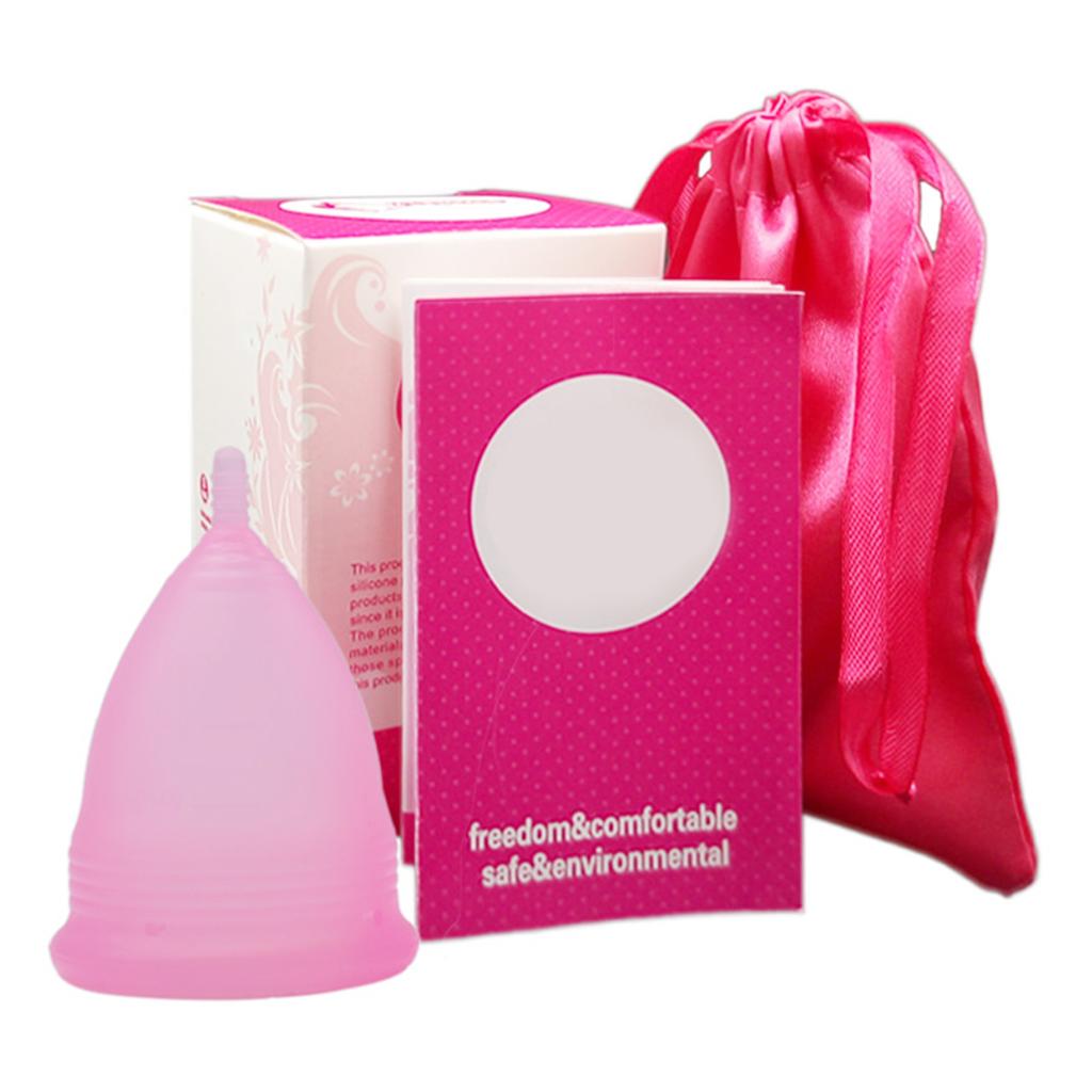 גביע וסת סיליקון רך נשים גביע וסת אלסטי רב פעמי לטיפוח הגוף S