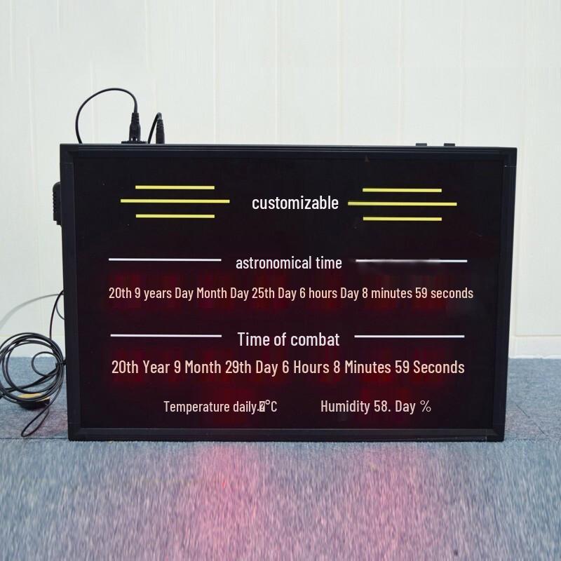 Wurong Astronomical Beidou GPS Perpetual Calendar Clock