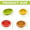 Portable Stackable Silicone Food Storage Container Set Fruit Veg Fresh Keeping Box Leak Proof For Fridge BPA Free Food Grade HD