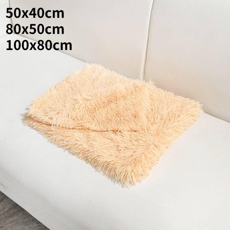Puppy Pet Dog Cat Plush Fabric Blanket Bed Soft Fluffy Warm Throw Sofa Pad Mat