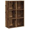 VidaXL Bookcase/Buffet Old Wood 66x30x98 Cm Engineered Wood, Bookcase, Bookshelf, Storage Cabinet, 855826