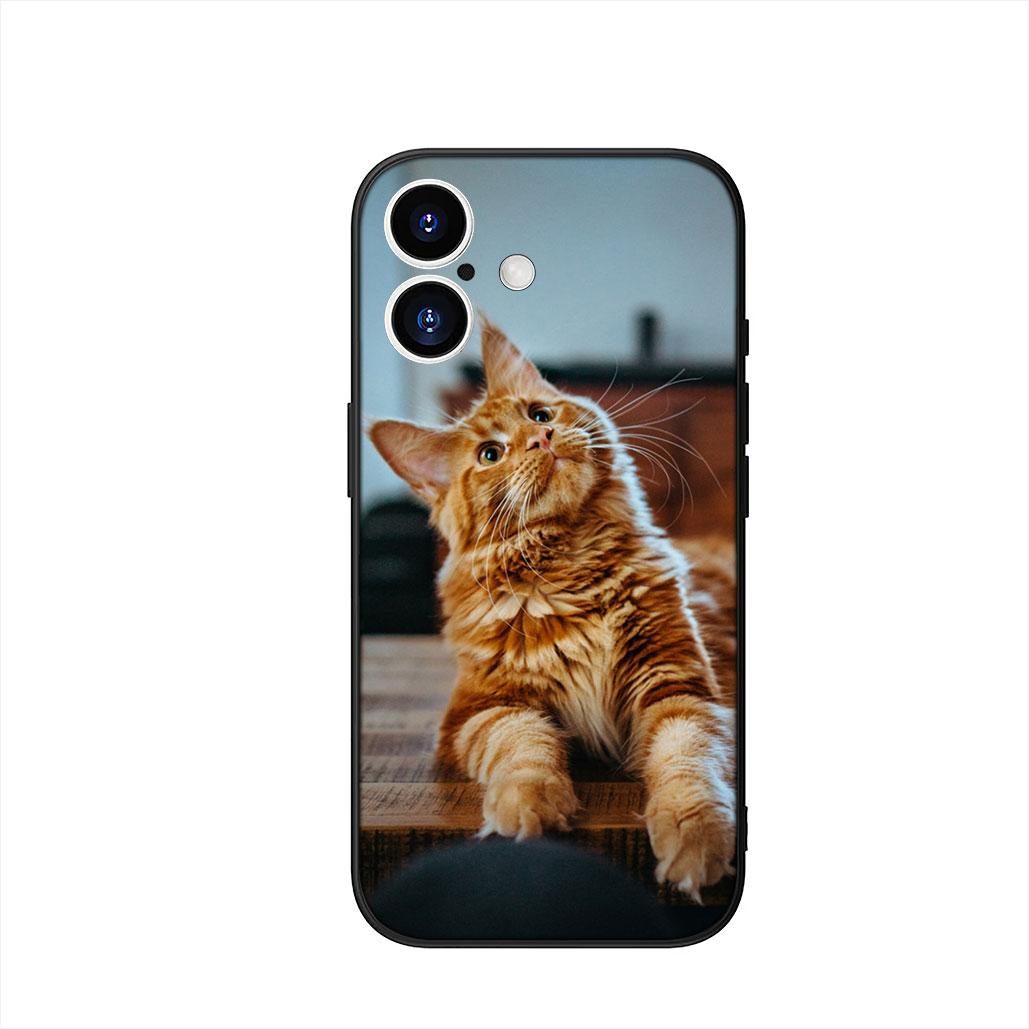 

Blue Cat Green Eyes Meow Phone Cover Case for Xiaomi Poco X7 X6 X5 F7 F6 F8 Ultra F5 M6 M7 M8 Pro C85 C75 C65 C71 C61 Casing Poco X6