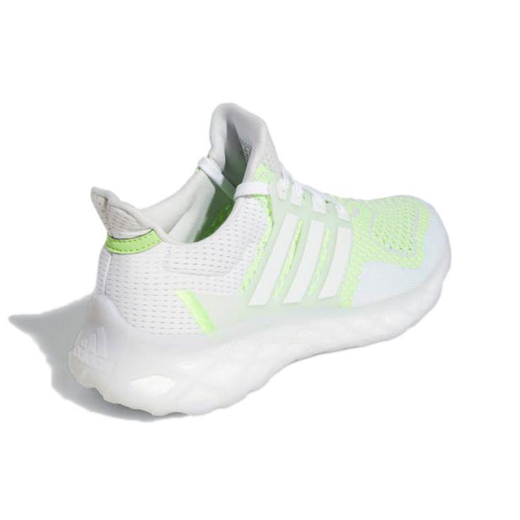 adidas UltraBoost Web DNA Dash Grey Pulse Lime Unisex Sneakers Green Cloud-White GZ1594