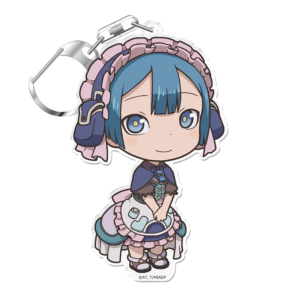Azumaker Made in Abyss Movie Puni Keychain with Acrylic [azumaker] Colle! Stand, Marulk,