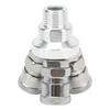 3 Way Quick Coupler Universal Type Male Thread Swivel Air Compressor Fittings G1 2
