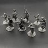 1PC Ancient Rome Soliders Figurines Miniatures Vintage Metal Soldiers Model Statue Desktop Ornament Gift