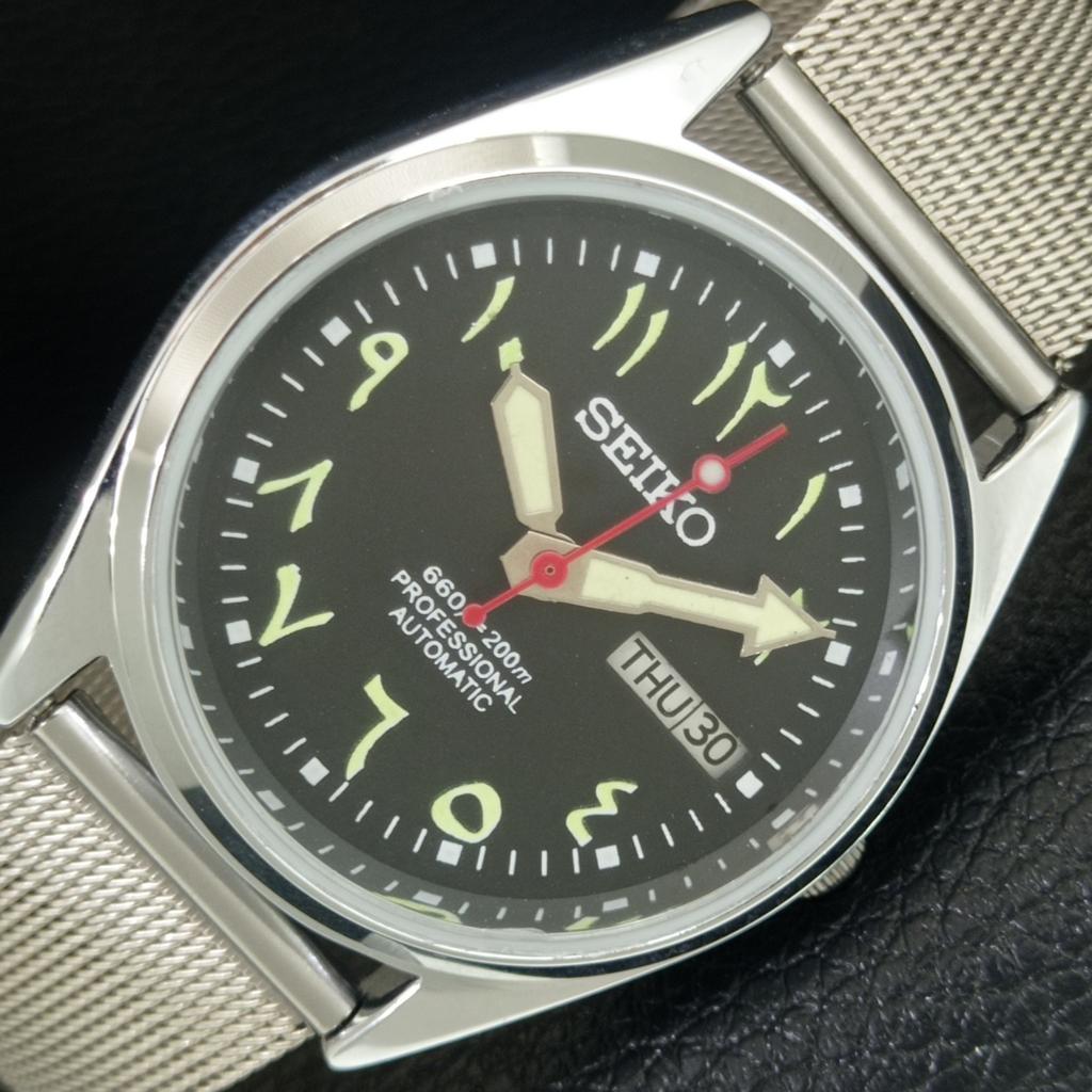

ЯПОНСКИЕ ВИНТАЖНЫЕ ОТРЕМОНТИРОВАННЫЕ МУЖСКИЕ АВТОМАТИЧЕСКИЕ ЧАСЫ SEIKO 6309A ЧЕРНЫЙ ЦИФЕРБЛАТ a442731-1