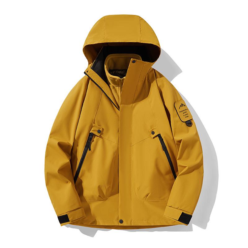 Unisex Lightweight Waterproof Hooded Jacket for Spring/Autumn - Thin, Casual, and Ideal for Cycling