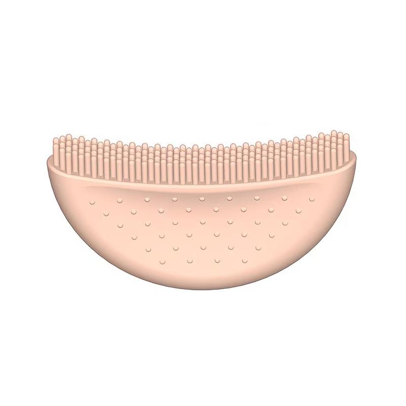 Lymphatic Contour Face Brush Dry Brushing Face Brush Lymphatic Drainage Massager For Face Chin Sculpting The Skin Relief Fatigue бежевый