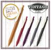 Zebra Sarasa Clip Gel Ballpoint 5 Additional 0.5" Pen, Vintage, Colors, JJ15-5C-VI2