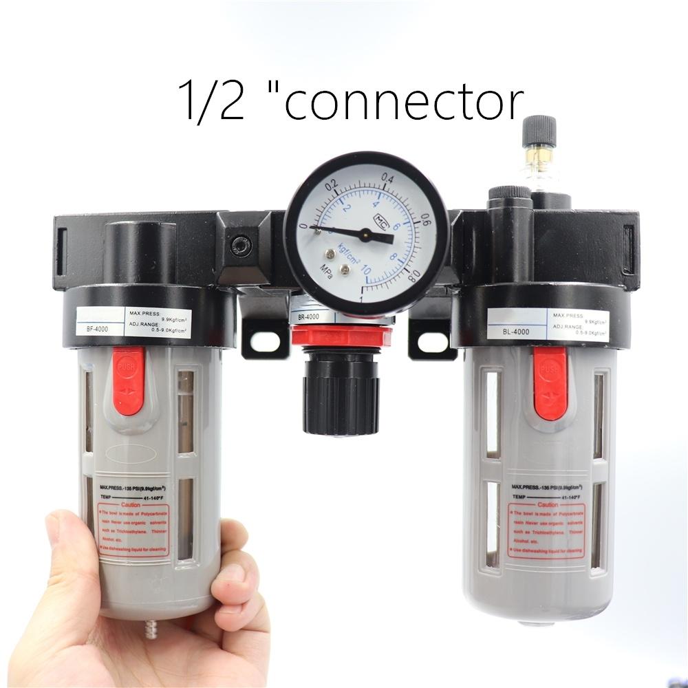 

1 шт., высококачественный фильтрующий элемент из меди 1/4 3/8 1/2 фильтр-сепаратор масла и воды, процессор источника воздуха BC 4000