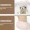 Linen Safari Companions, Squeaky Dog Chew Animals, Robust Indestructible Dog Stuffed Toy with Squeakers for Small Medium Dogs