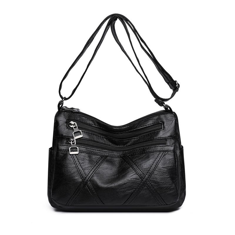 New fashion shoulder bag simple trend mother bag commuter messenger bag tide