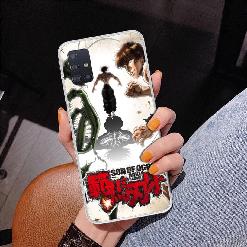 Baki the Grappler Original Anime Phone Case For Samsung Galaxy A52 A32 A22 A12 A51 A31 A50S A30S A20S A10S Note 20 Ultra 10 Plus